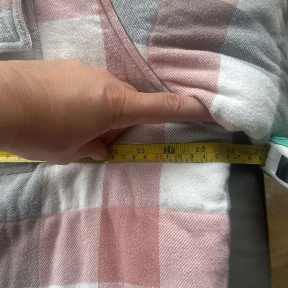 Roller Rabbit Gray and White Plaid Jacket Size XL - Picture 14 of 16